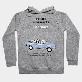 FORD ESCORT CABRIOLET - owners handbook Hoodie